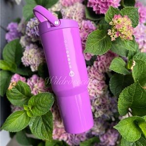 Hydrojug Neon PULSE Glossy Purple 40oz Traveler Sport